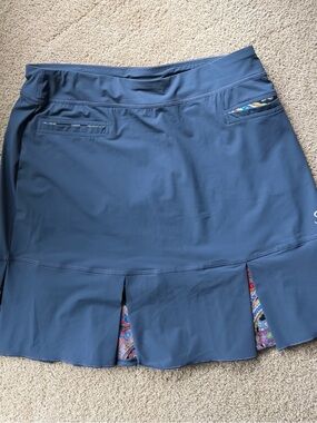 Sofibella Panel Skort in Slate Blue